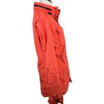 Nike Orange Hooded Zipper Flap Pockets Utility Jacket Size Small Photo 6