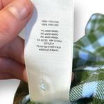 Wilfred Aritzia  Free Plaid Button Down Shirt Blue and Green Size Small Photo 7