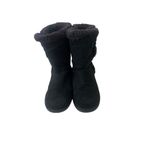 Airwalk  Women's Black Fuzzy Snow Boots Photo 1