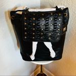 Frye Jade Studded Leather Backpack, ADJUSTABLE Chain/Leather Strap, Black, NWT Photo 14