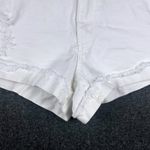 Celebrity Pink Honey White Denim Shorts Distressed Frayed Hem Juniors Size 11 Photo 4