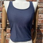 Nike  Navy Blue Athletic Workout Crop Tank Top / L / Excellent condition Photo 1