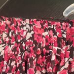 White House Black Market Red and Pink Floral A Photo 2