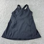 Lululemon Black Workout Active Athletic Cross Back Tank Top Athelisure Gorepore Photo 0