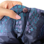 LK Bennett L.K. Bennett Aminta Jacquard Animal Print Mini Skirt‎ Emerald Blue Size US 6 Photo 7