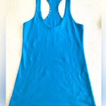 Lululemon Womens Racerback Tank Top Turquoise Blue Photo 2