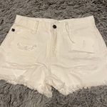 Boutique Ripped Shorts White Size 24 Photo 0