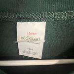 Hanes Be kind to all kinds embroidered crewneck forest green unisex size large Photo 2