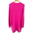 Daily Practice Anthropologie Pink Fuzzy Sweater Dress Medium Cozy Lounge Photo 9