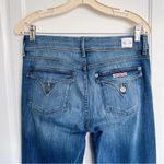 Hudson Jeans Hudson • Beth Mid-Rise Baby Bootcut Jean flare blue stretch flap pocket Photo 12