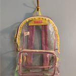 Stoney clover lane X target clear backpack with purple yellow green and pink Photo 1