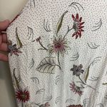 Daniel Rainn Ivory Floral Print Sleeveless V-Neck Blouse Size 3X Boho StitchFix Photo 2