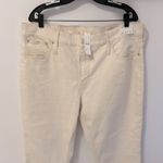 J.Crew  9” Demi Boot Crop Jeans Ecru Photo 5