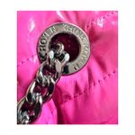 Think Royln Quilted Puffer Crossbody Bag – Hot Pink – 12x10x3 Photo 9