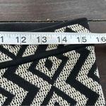 House of Harlow 1960 Geometric knit Black and White pants size Large Photo 7