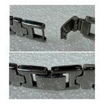 18K / Stainless Steel AURAFIN Men’s Bracelet 8.75” Long Multiple Photo 4