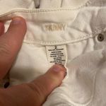 American Eagle Women's  White Wash Studded Pocket Skinny Jeans Size 2 31" Inseam Photo 4