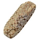 Coach Hampton Gold Trim Signature C Hobo Tote w/ Coordinating Long Snap Wallet Photo 3