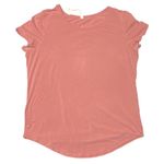 Lululemon  Love Crew III T-Shirt Brier Rose Pink Size 10 Pima Cotton EUC Photo 1