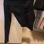 Berksha One Shoulder Black Bodysuit  Photo 2