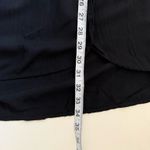 Maurice's  Faux Wrap Midi Skirt Solid Black High Rise Side Tie Photo 7