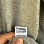 st. john's bay St John’s Bay woman’s ruffled cardigan sweater heather gray size 2X plus size Photo 9