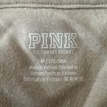 Victoria's Secret PINK VS Vanilla Bean Plaid Short Sleeve Oversized Tunic Tee Size M NWT Photo 5