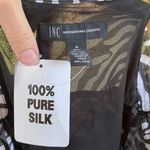 INC International Concepts Animal Print Mini Skirt 100% Silk Size 8. NEW Photo 4