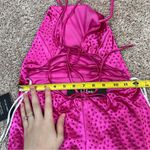 Lulu’s Radiant Satin Rhinestone Maxi Dress Pink Photo 10