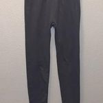 Light grey fleece lined warm layering leggings Gray Size M Photo 0