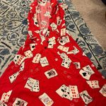 Collectif London Liza Cat Croupier Red Swing Dress (Size 2) Photo 3
