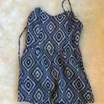Jack by BB Dakota  Blue & Gray Tribal Print Romper sz 8 Photo 2