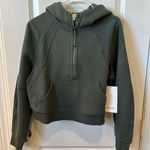 Lululemon Green Scuba Oversized Half-Zip Hoodie Photo 0