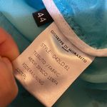 Giuseppe Di Morabito Lace One Shoulder Midi Dress in Light Blue Size undefined Photo 5