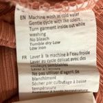 Revamped Size Medium Coral Ribbed One Piece Pantsuit. Preloved Photo 6