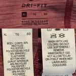 Nike  Women’s Sports Bra Heathered Burgundy Light Padding Size XL Photo 9
