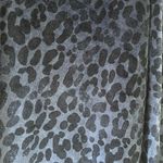 Torrid Blue Leopard Print Stretch Velvet Bodysuit size 3 Photo 4