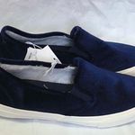 Old Navy Velvet Sherpa Lined Slip On Shoes Photo 1