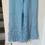 La Perla NWT Blue and Silver Pajamas with Elegant Embroidery Photo 3