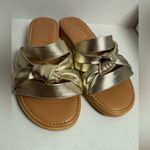 Italian Shoemakers  Metallic Slide Sandals size 6 Photo 5
