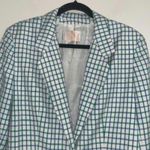 Pendleton Vintage Country Sophisticates Blue and Green Plaid Old Money Blazer Sporty Photo 1