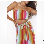 Show Me Your Mumu NWT Teeny Tube Top Getaway Stripe Size Medium Photo 1