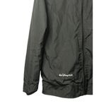 Disney  Parks Minnie Mouse Women's M Black Polka Dot Hooded Windbreaker 22x26.5 Photo 2