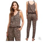 Anthropologie Tiny Printed Beaded Jumpsuit Sleeveless
Blouson Size XS Photo 1