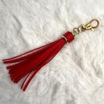 NEW Red Tassel Bag Charm Tassels Keychains Purse Fashion Charm Photo 1