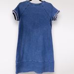 Max jeans Denim Sheath Mini Dress Small Summer Knit Work Party Preppy Boho Soft Photo 5