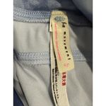 Free People Tie Dye Cropped Leggings Blue, With Cut-outs Size Small Photo 3