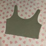 Brandy Melville John Galt green Lydia tank bra top Photo 0