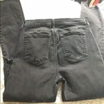 PacSun  Women’s High Rise Distressed Ripped Black Denim Jegging 5-Pocket Jean Photo 6