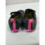 Woman’s NWOT Athletic Hiking Water Shoes 8.5 Multicolor Zip Close Black Photo 3